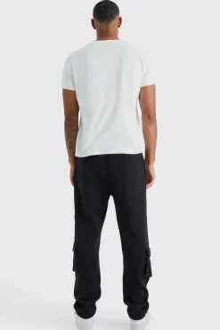 Tall Multi Pocket Cargo Jogger With Cuff | BoohooMAN UK