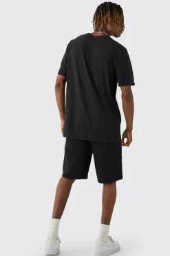 Tall New York Moto Print T-shirt | BoohooMAN UK