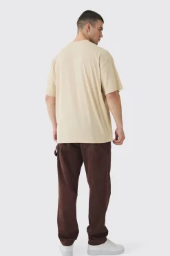 Tall OFCL Balaclava Graphic T-Shirt | BoohooMAN UK