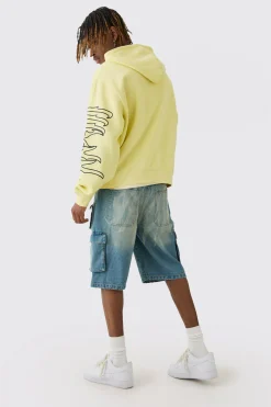 Tall Official Denim Shorts | BoohooMAN UK