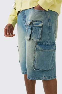 Tall Official Denim Shorts | BoohooMAN UK
