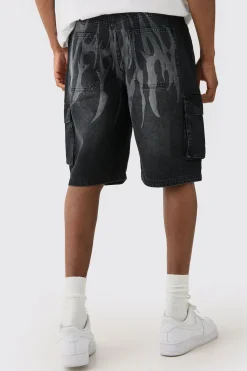 Tall Official Denim Shorts | BoohooMAN UK