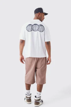 Tall Overdyed Denim Jorts | BoohooMAN UK