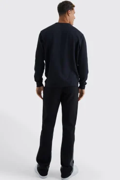 Tall Oversized Basic Sweatshirt | BoohooMAN UK