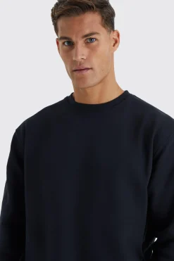 Tall Oversized Basic Sweatshirt | BoohooMAN UK