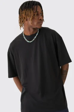 Tall Oversized California Landscape Back Print T-shirt | BoohooMAN UK