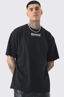 Tall Oversized Homme Graphic T-shirt | BoohooMAN UK