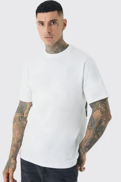 Tall Pink Floyd License Print T-shirt In White | BoohooMAN UK