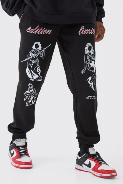 Tall Pinup Model Jogger | BoohooMAN UK
