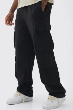 Tall Relaxed Cargo Pocket Jogger | BoohooMAN UK