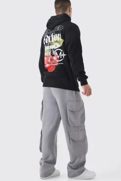 Tall Relaxed Cargo Pocket Jogger | BoohooMAN UK