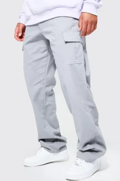 Tall Relaxed Fit Cargo Trousers | BoohooMAN UK