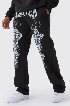 Tall Relaxed Worldwide Cross Jogger | BoohooMAN UK