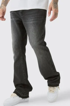 Tall Rigid Flare Jean | BoohooMAN UK