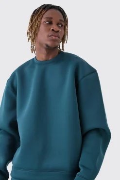 Tall Scuba Oversized Sweat | BoohooMAN UK