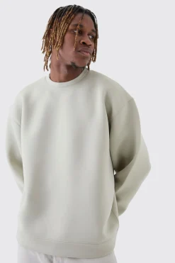 Tall Scuba Oversized Sweat | BoohooMAN UK