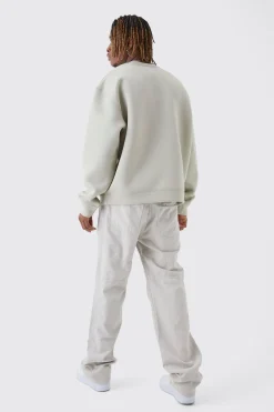 Tall Scuba Oversized Sweat | BoohooMAN UK