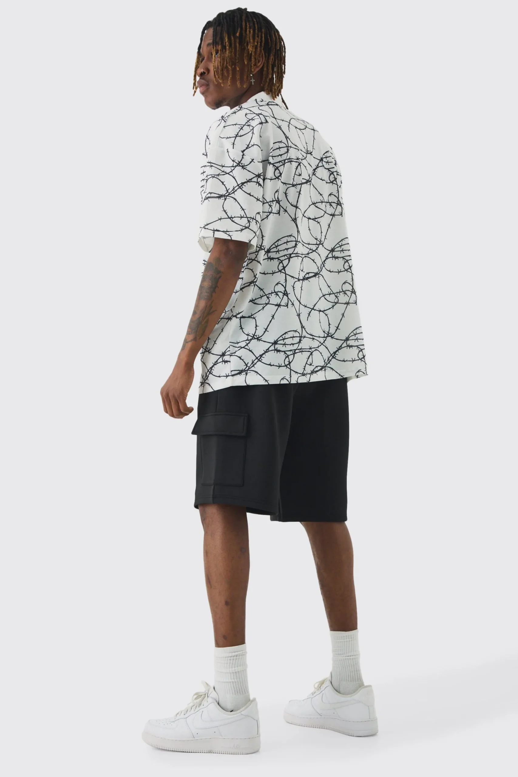 Tall Scuba Relaxed Cargo Shorts | BoohooMAN UK