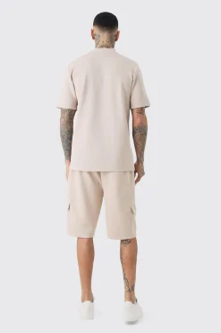 Tall Scuba Relaxed Cargo Shorts | BoohooMAN UK