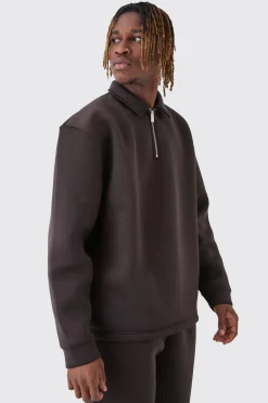 Tall Scuba Rugby Sweat | BoohooMAN UK