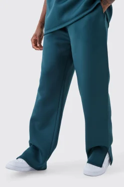 Tall Scuba Split Hem Joggers | BoohooMAN UK