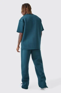 Tall Scuba Split Hem Joggers | BoohooMAN UK