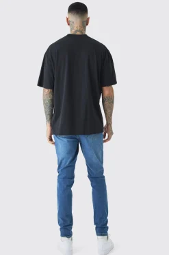 Tall Skinny Stretch Jean | BoohooMAN UK
