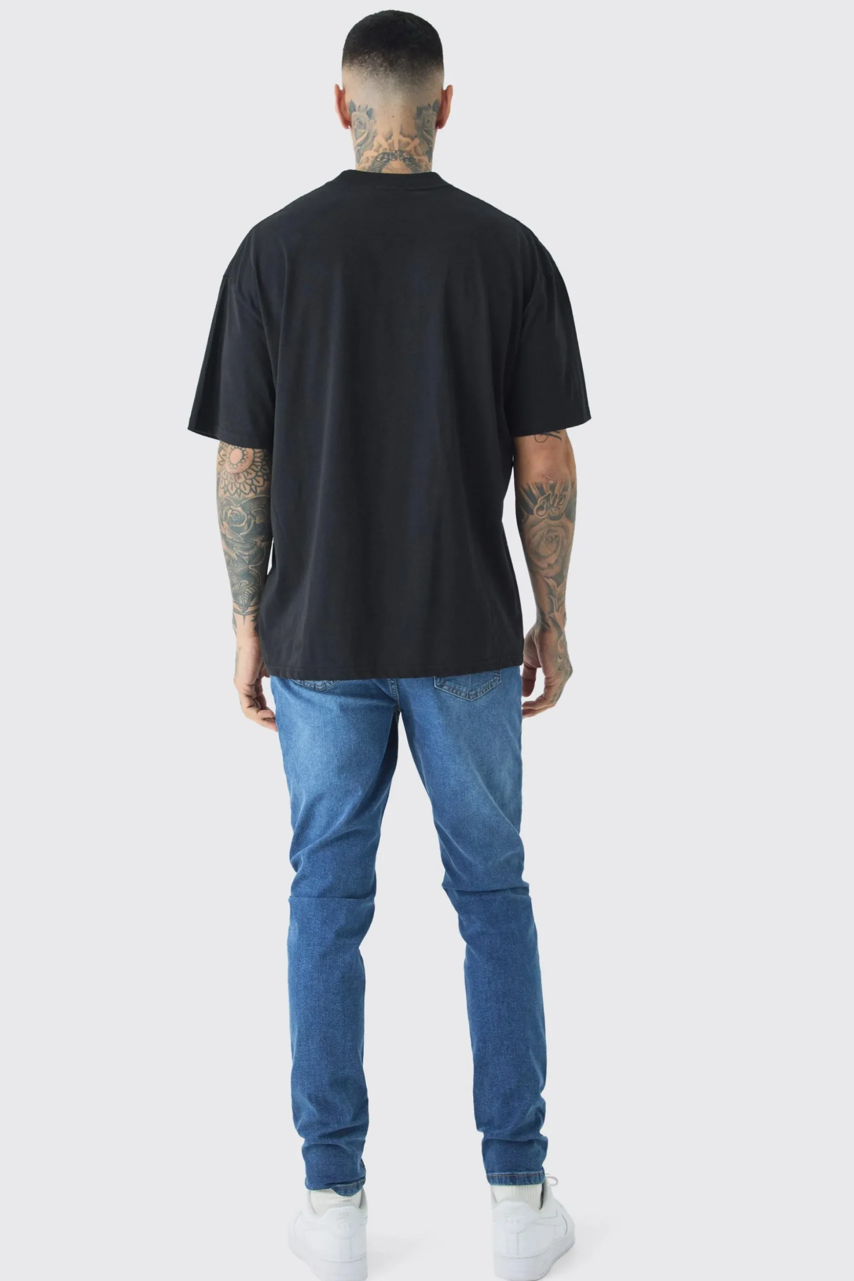 Tall Skinny Stretch Jean | BoohooMAN UK