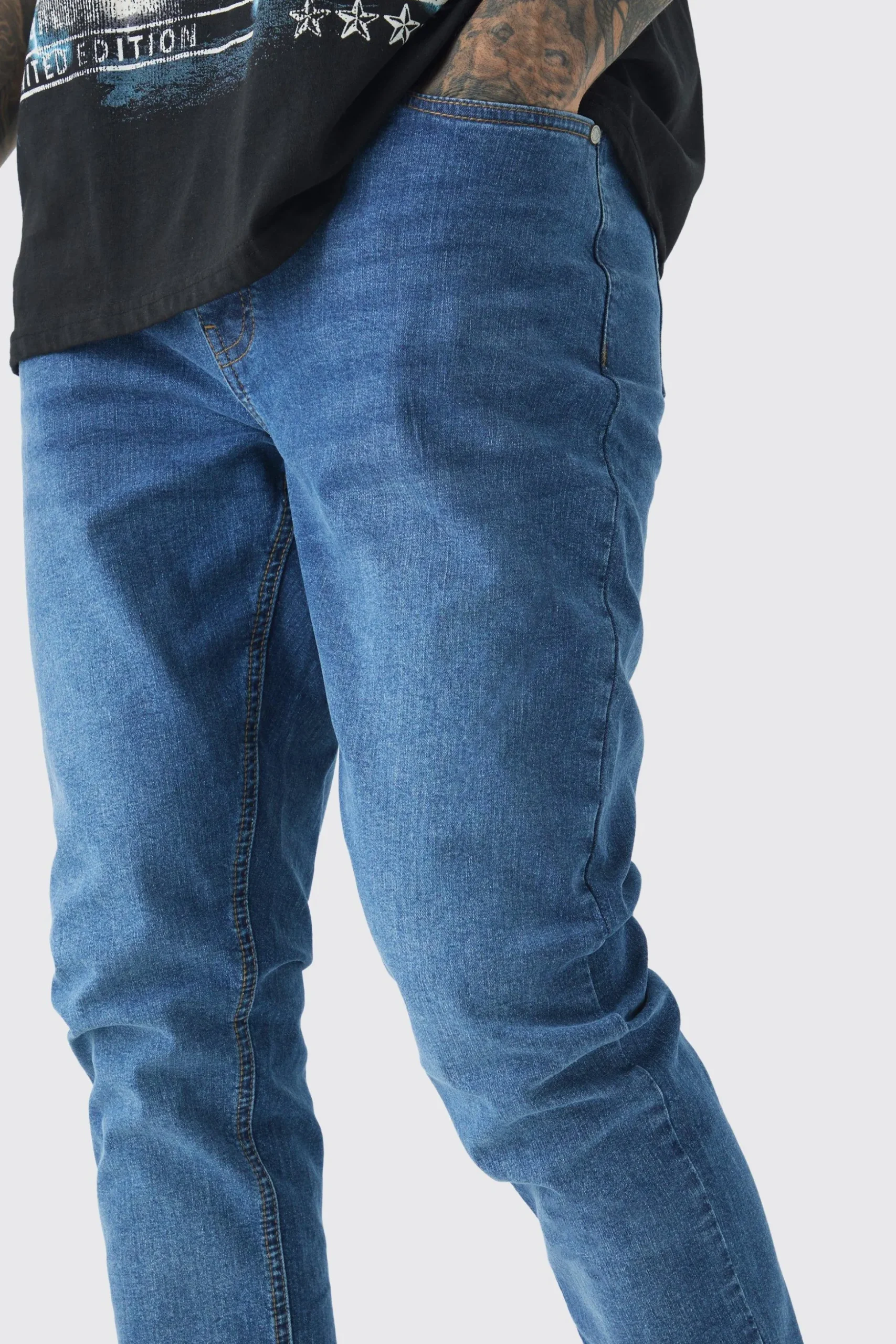 Tall Skinny Stretch Jean | BoohooMAN UK