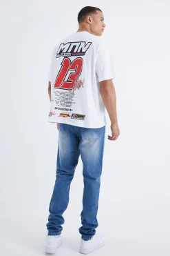 Tall Slim Rigid Jean | BoohooMAN UK
