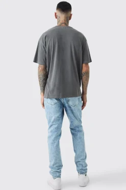 Tall Slim Rigid Jean | BoohooMAN UK