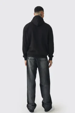 Tall Sports Club Varsity Oversized Hoodie | BoohooMAN UK