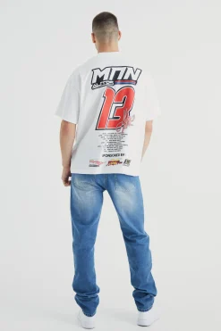 Tall Straight Rigid Jean | BoohooMAN UK