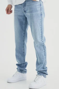 Tall Straight Rigid Jean | BoohooMAN UK