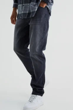 Tall Straight Rigid Jean | BoohooMAN UK