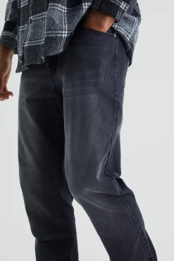 Tall Straight Rigid Jean | BoohooMAN UK