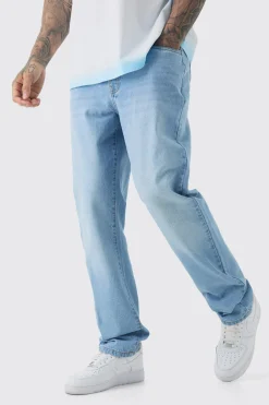 Tall Straight Rigid Jean | BoohooMAN UK