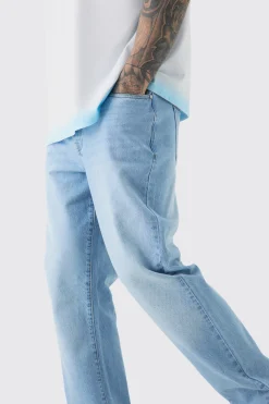 Tall Straight Rigid Jean | BoohooMAN UK