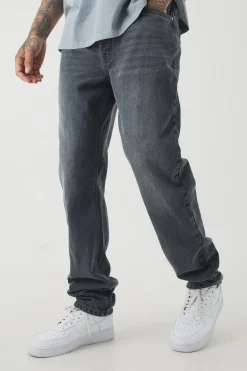 Tall Straight Rigid Jean | BoohooMAN UK