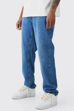 Tall Straight Rigid Jean | BoohooMAN UK