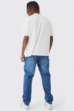 Tall Straight Rigid Jean | BoohooMAN UK