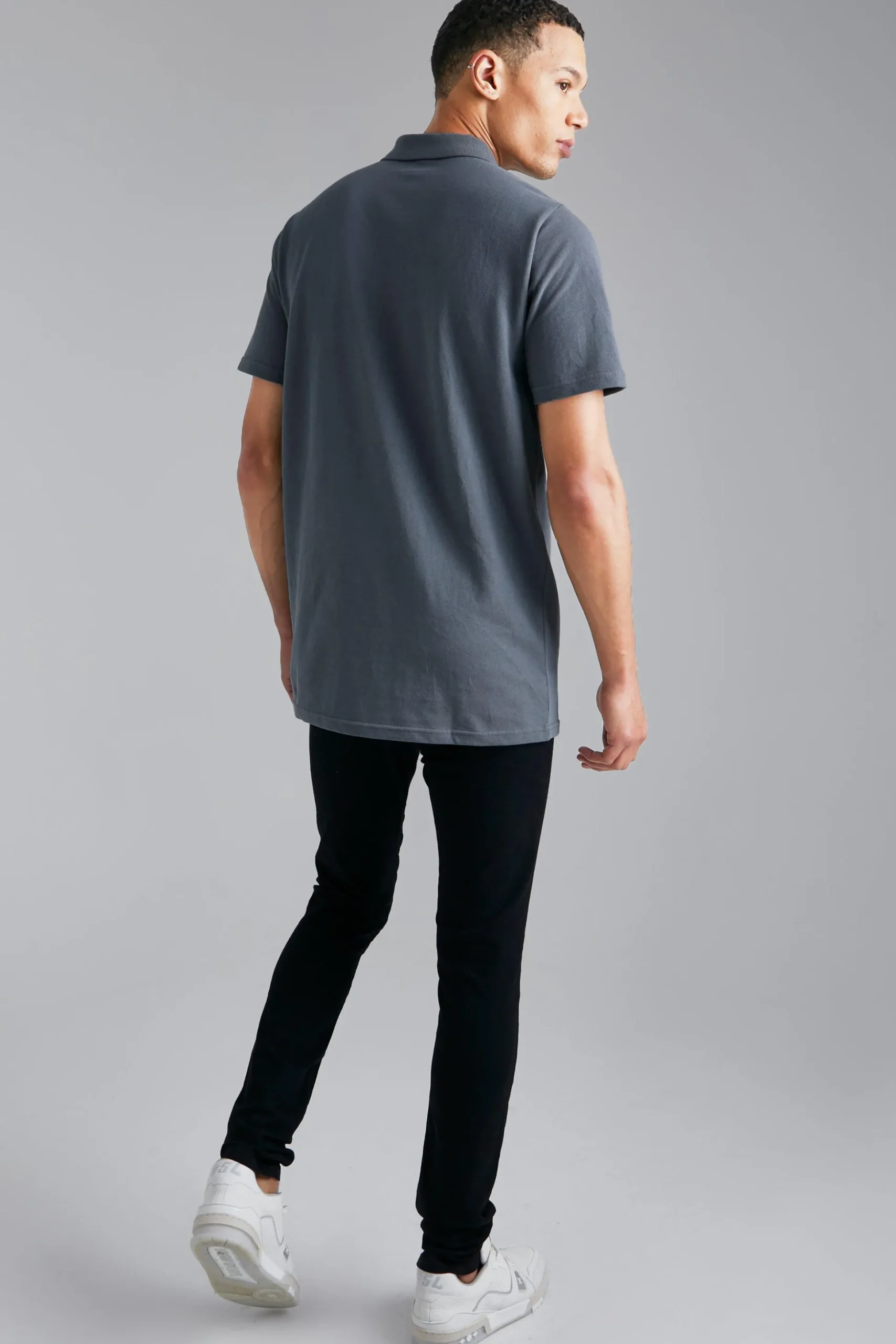 Tall Stretch Skinny Fit Jeans | BoohooMAN UK