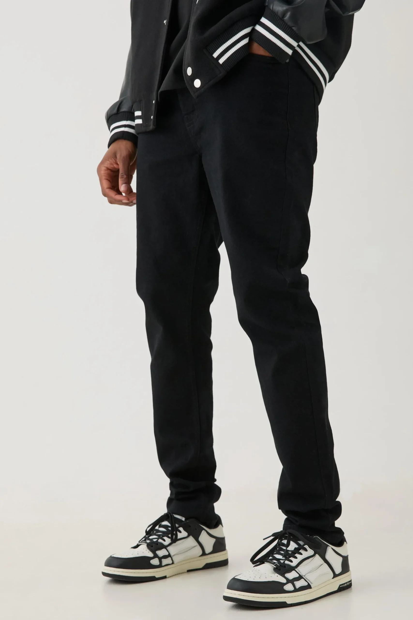Tall Stretch Skinny Fit Jeans | BoohooMAN UK