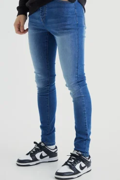 Tall Super Skinny Stretch Jean | BoohooMAN UK