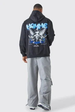 Tape Detail Adjustable Cuff Parachute Pants | BoohooMAN UK