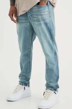 Tapered Rigid Jean | BoohooMAN UK
