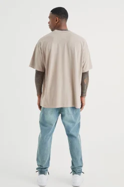 Tapered Rigid Jean | BoohooMAN UK
