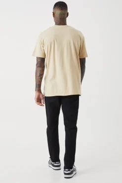 Tapered Rigid Jean | BoohooMAN UK