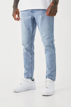 Tapered Rigid Jean | BoohooMAN UK