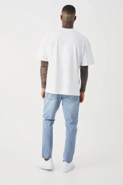 Tapered Rigid Jean | BoohooMAN UK